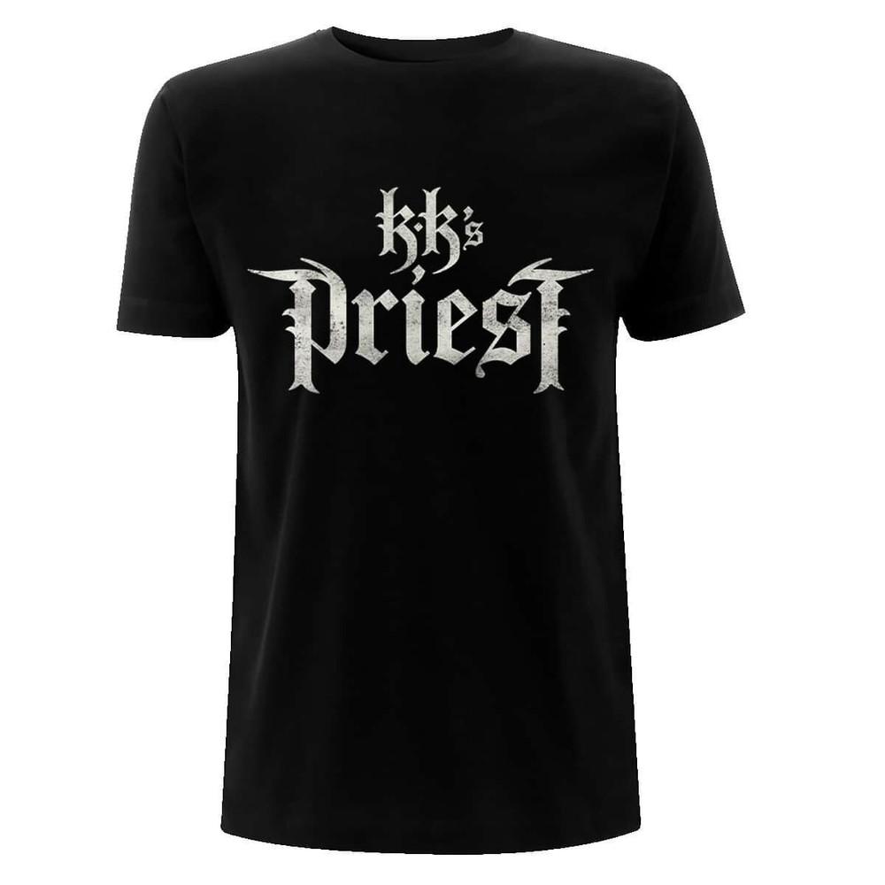 

Kk s Priest Logo Band All Size Short Sleeve Cotton Shirt Unisex T-Shirt XXL