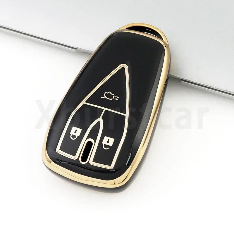 3/4/5 Knoppen TPU Auto Sleutelhanger Hoes Automative Behuizing Afstandsbediening Houder Geschikt Voor Changan Cs55 Plus Cs75 Plus Unit Unik Cs35Plus Oshan X7 X5 Auto