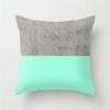 New 45X45Cm Blue Green Geometric Cushion Cover For Sofa Home Decor Polyester Cotton Throw Pillow Case Marble Texture Pillowcase