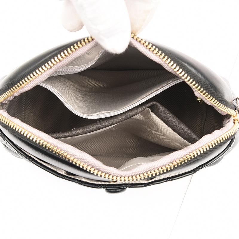 Round Small Bag Women's Fashionable Diamond-shaped Shoulder Bag Summer New Solid Color Women's Crossbody Bag Portable Wallet