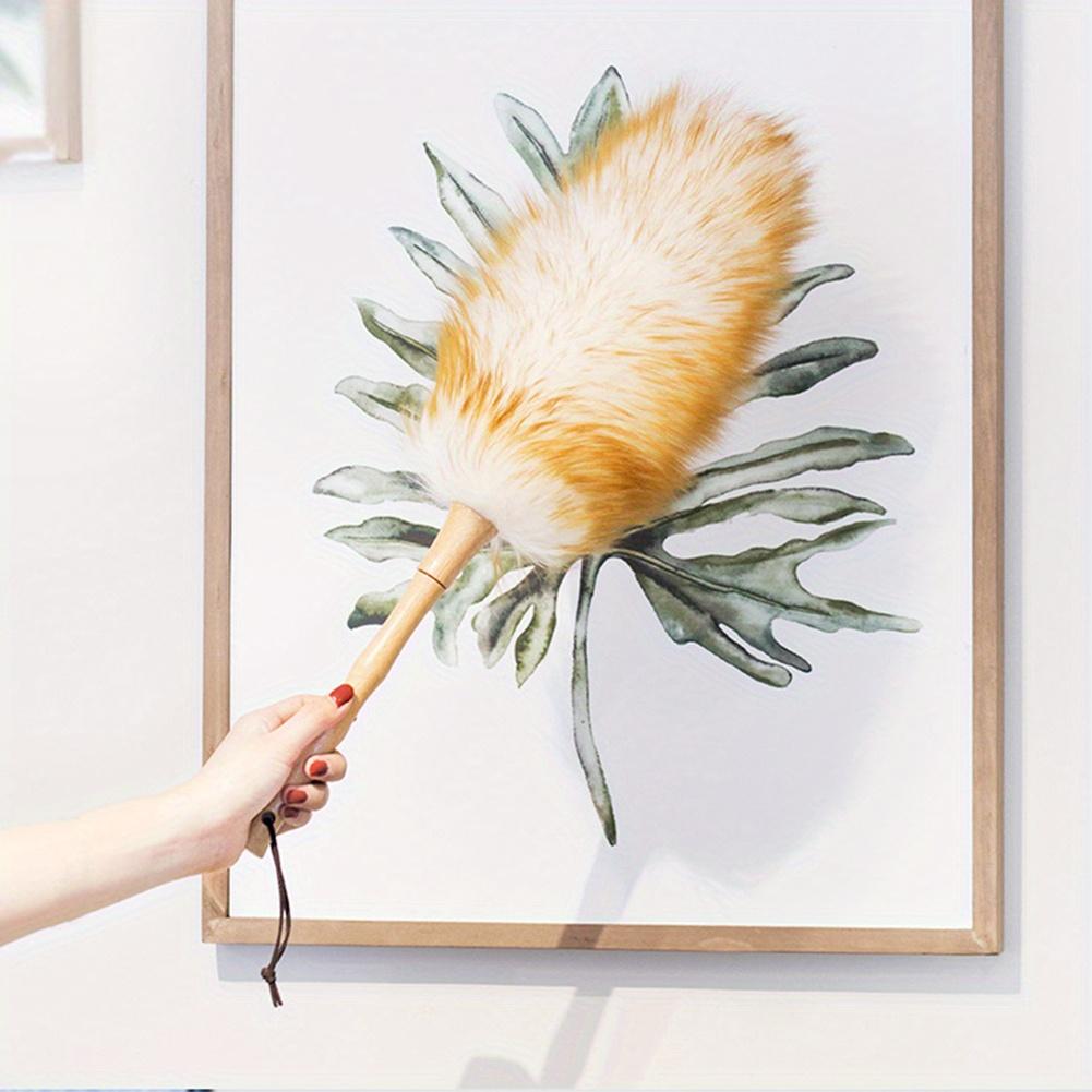 Scalable Wool Duster Household Cleaning Dust Duster Brush Car Cleaning Sweeping Dust Home Use Washable Clean Houseware Tools