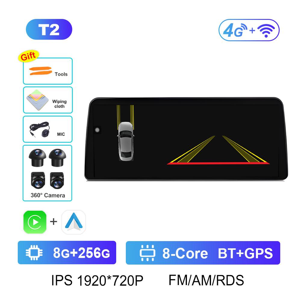 Car Radio Multimedia Video Player for Toyota Cruiser 2007 2008 2009 2010 2011 - 2021 GPS Navigation Wireless Carplay Accessories