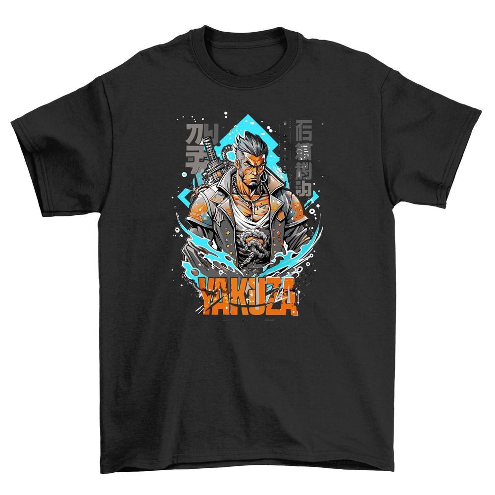 

Yakuza Anime T-shirt with Samurai Spirit - Funny Tee for Warriors! Unisex, 100% 3XL