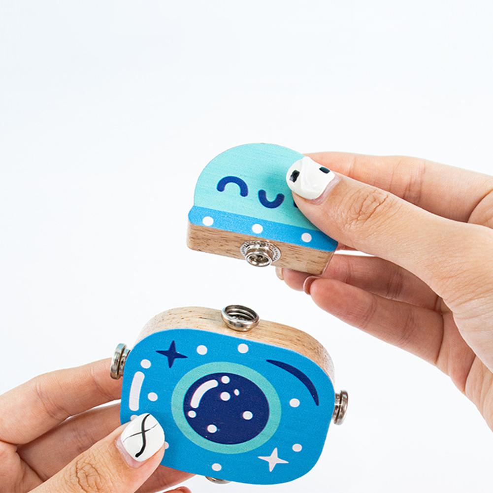 Robot Building Toys For Kids Wooden Robot Building Playset Fine Motor Skills Educational Toys Birthday Gifts For Boys Girls