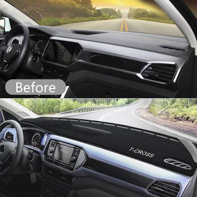 Car Dashboard Avoid Light Pad Instrument Cover Mats Carpets For Volkswagen VW T-CROSS T CROSS 2018 2019 2020 2025 2025 2025