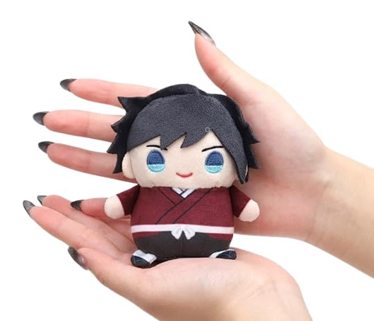 Sanemi Shinazugawa Plyšová hračka Mamemate, Verze Trénink Pilířů. Oficiální zboží Demon Slayer