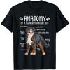 Funny Anatomy Bernese Mountain Dog Berner Lover T-Shirt