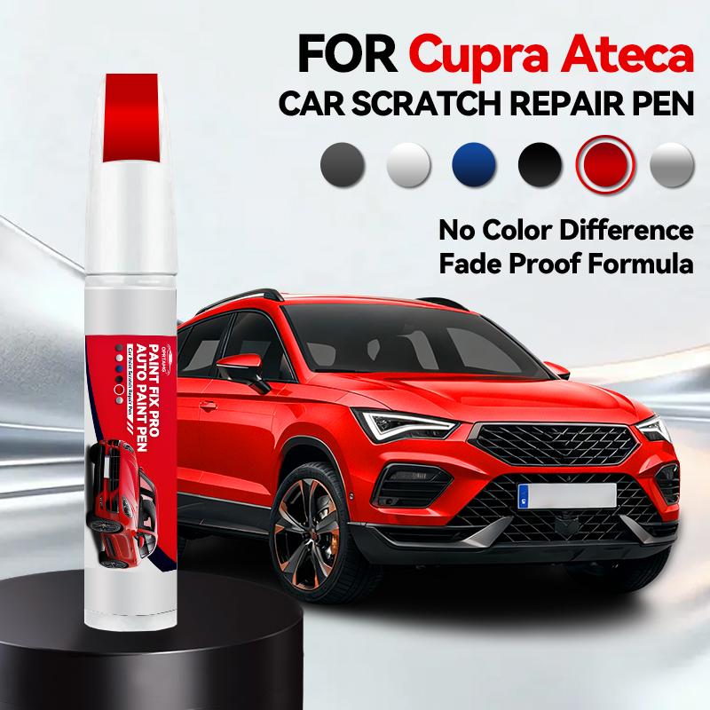 Vehicle for Exclusive Use Car Paint Repair Pen For 2018-2023 CUPRA Ateca Paint Scratch Repair Accessories Bila White Brilliant S
