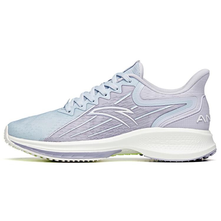 

New Anta Gazelle 1.0 Running Collection Low Top Running Shoes Women s Purple Blue 122125585-7 36