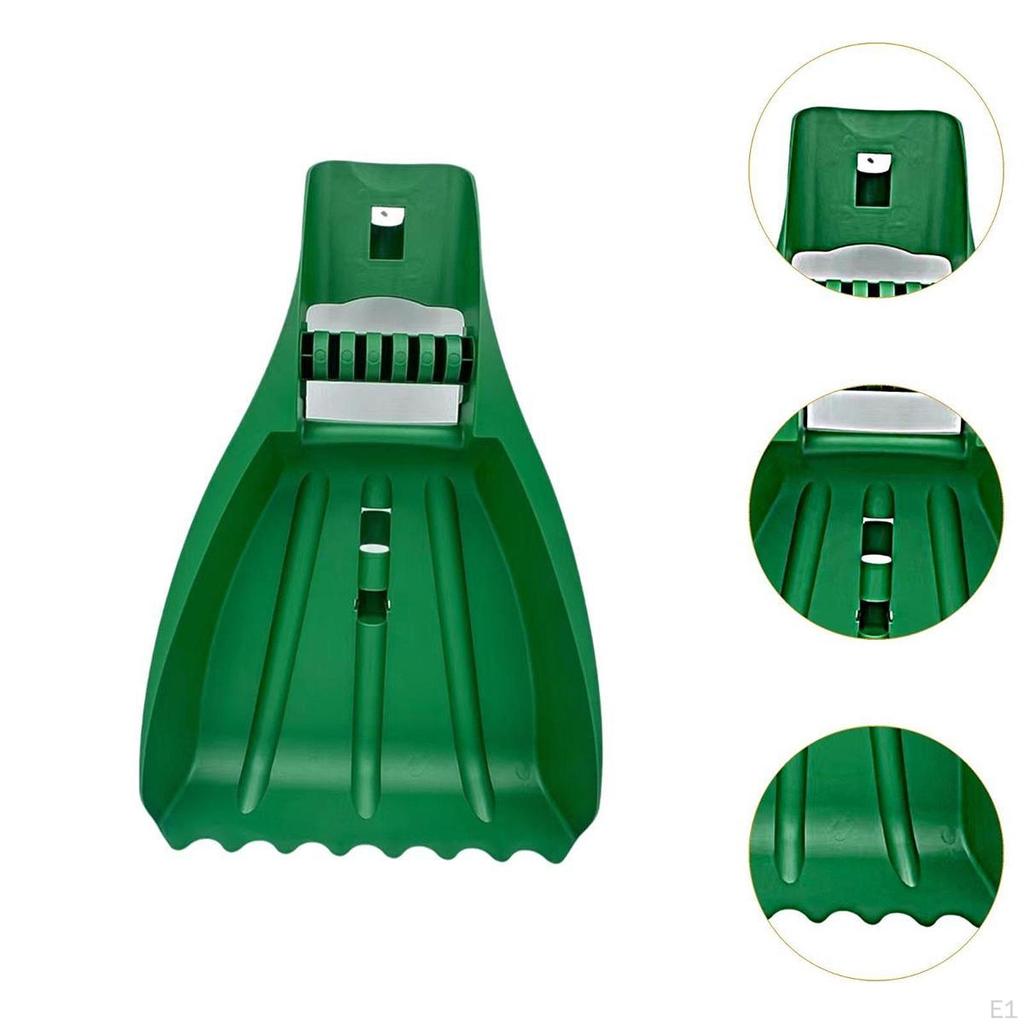 Large Leaf Scoops Hand Rake Claw Ergonomic Sturdy Lightweight Leaves Grabber for Picking