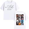 Sommer 2026 Neues Elliva Album Tour Unisex T-Shirt Mode Heißer Verkauf Unisex und Unisex Gleicher Stil Rundhals Bedrucktes T-Shirt