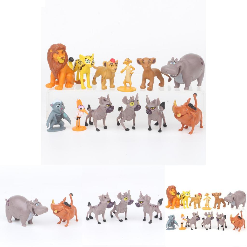 12pcs Movie The Lion King Simba Cake Toppers Action Figure Doll Set Kid Toy Gift Educational And Engaging Collection For Children And Collectors