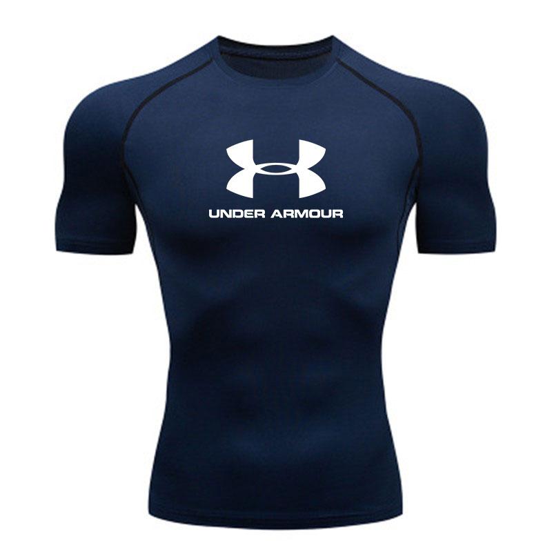 Men's Quick Dry Compression Workout Tight T-Shirt Breathable