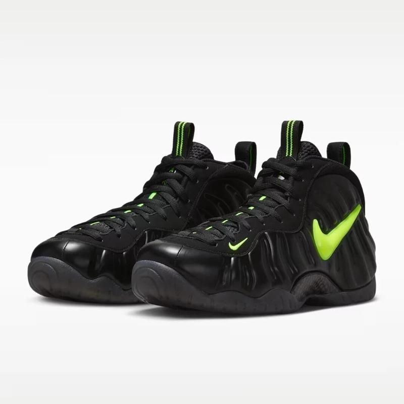 Nike Air Foamposite Pro Voltage 2026 Men Sneakers Black Voltage-Yellow HF0794-002