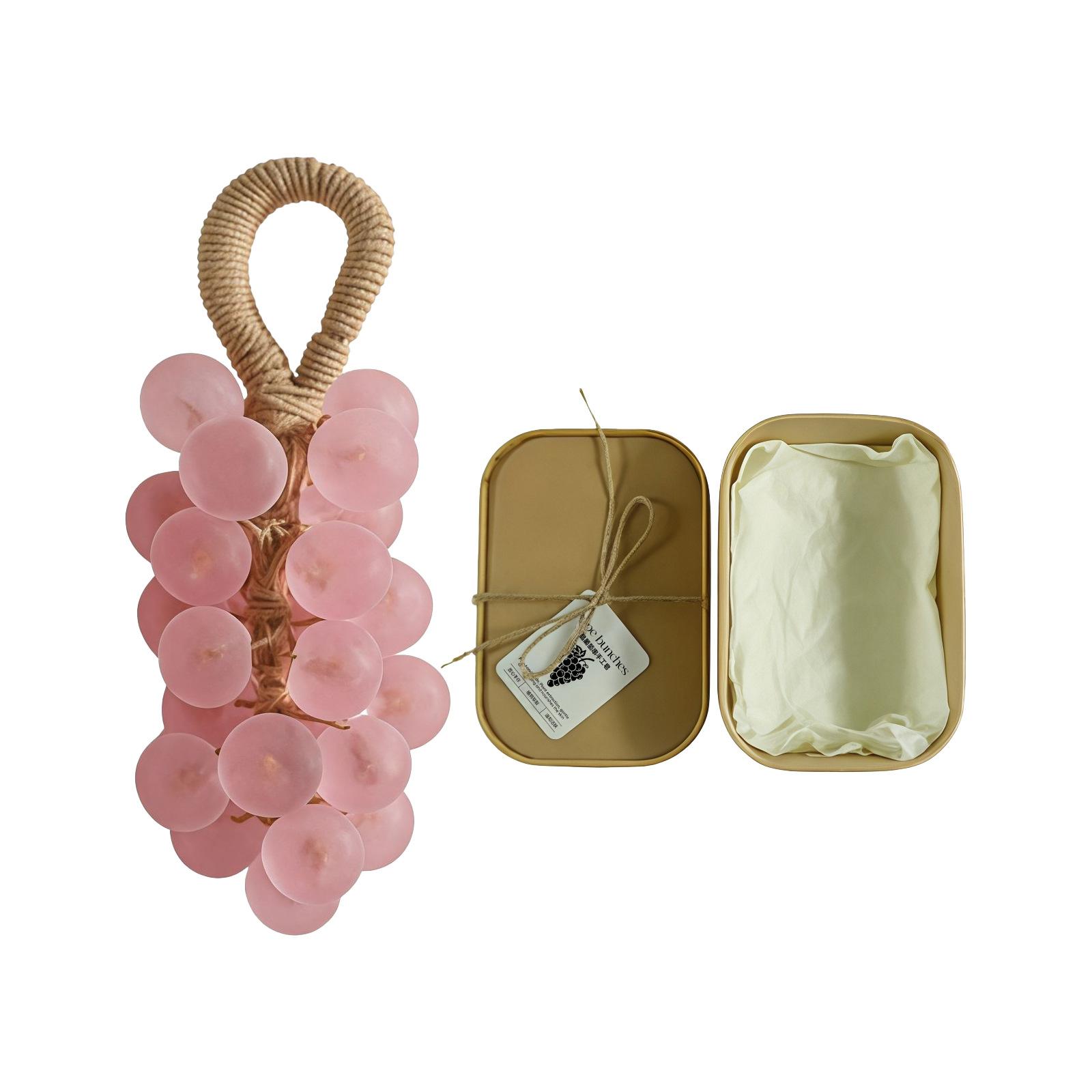 

Мыло ручной работы, Жемчужные виноградные гроздья для купания и мытья и очищения и питания, Подарочная коробка с мылом, Мягкое растительное извлечение, Удаляет грязь