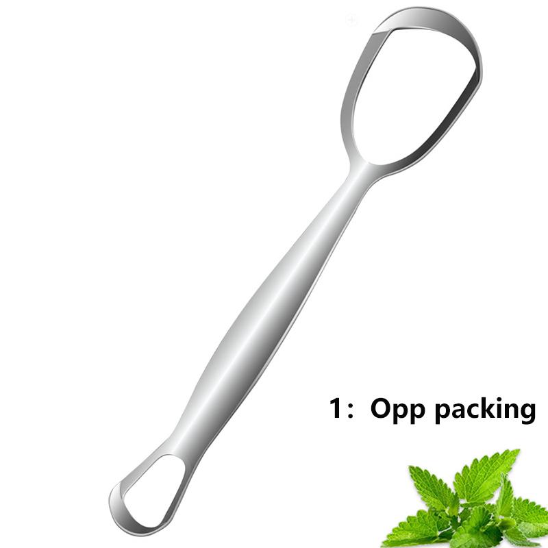 

Двусторонний скребок для языка из нержавеющей стали, гигиенический очиститель для полости рта, щетка для языка, свежее дыхание, инструмент для чистки гигиены полости рта серебряный