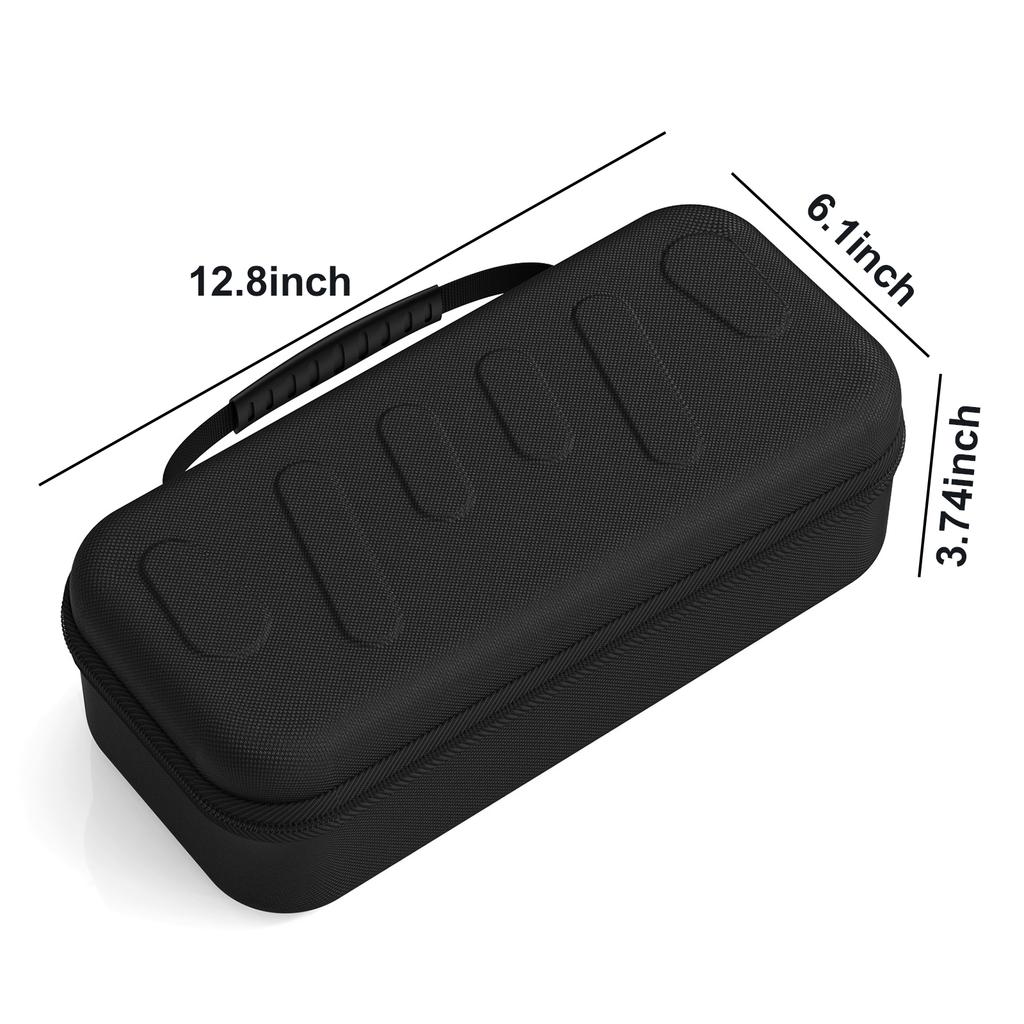 Protective Travel Case for ROG Xbox Ally/Ally X Hard Shell Shock Absorption Scratch-Resistant Storage Bag with Mesh Pocket/Stand