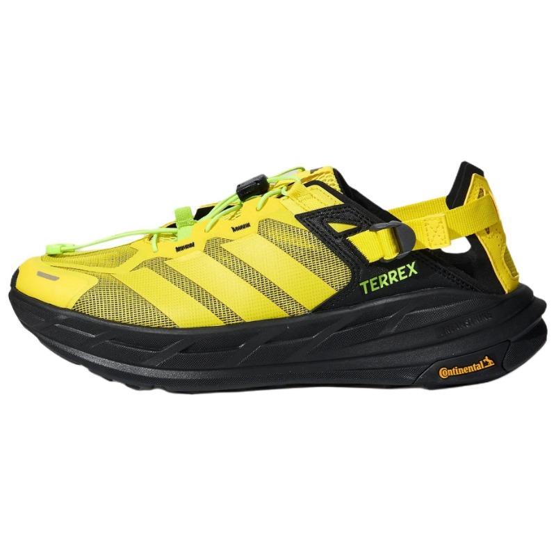 adidas TERREX FREEHIKER LT SANDAL unisex comfy non-slip durable responsive water sandals yellow-black LA4706 EU 42