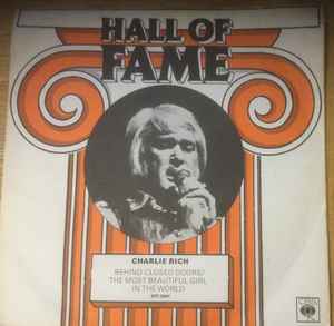 

7inch Record CHARLIE RICH Behind Closed DoorsThe Most Beauti SEPC3941 Epic 1973 UK CountryFolk Used