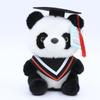 Student Graduation Dr. Child Panda Doll Doll Plush Toy Doll Student Graduation Gift