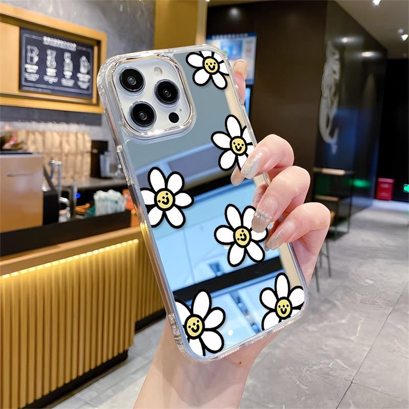 Full Screen Sunflower for IPhone17Promax Mobile Phone Case 16plus New 14pro Fashion