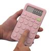 Student Calculator 8 Digits Professional Candy Color Small Portable Battery Operated LCD Display Student Calculator Office Supplies