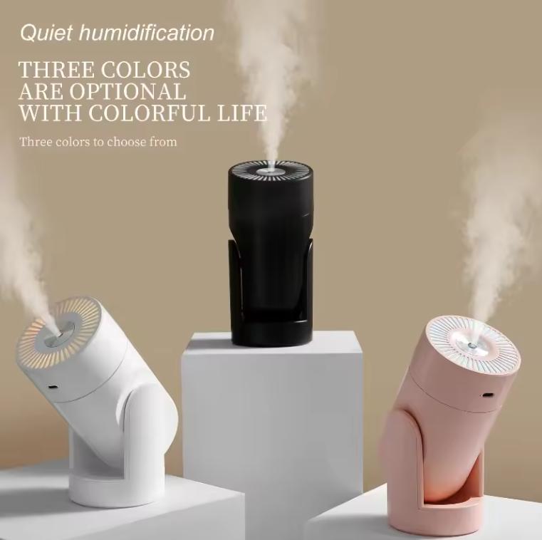 Air Humidifier Aroma Diffuser USB Rechargeable Humidifier Ultrasonic Cool Mist Maker Fogger Adjustable Mini Mist Maker Home New