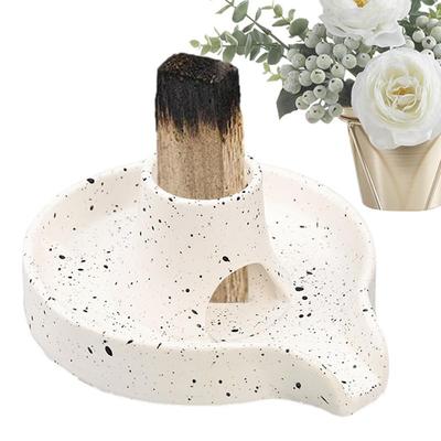 Support pour bâtonnets à estomper Support pour brûler l'encens Bol brûle-encens Pour salle de yoga Méditation Gymnastique Lecture Gymnastique