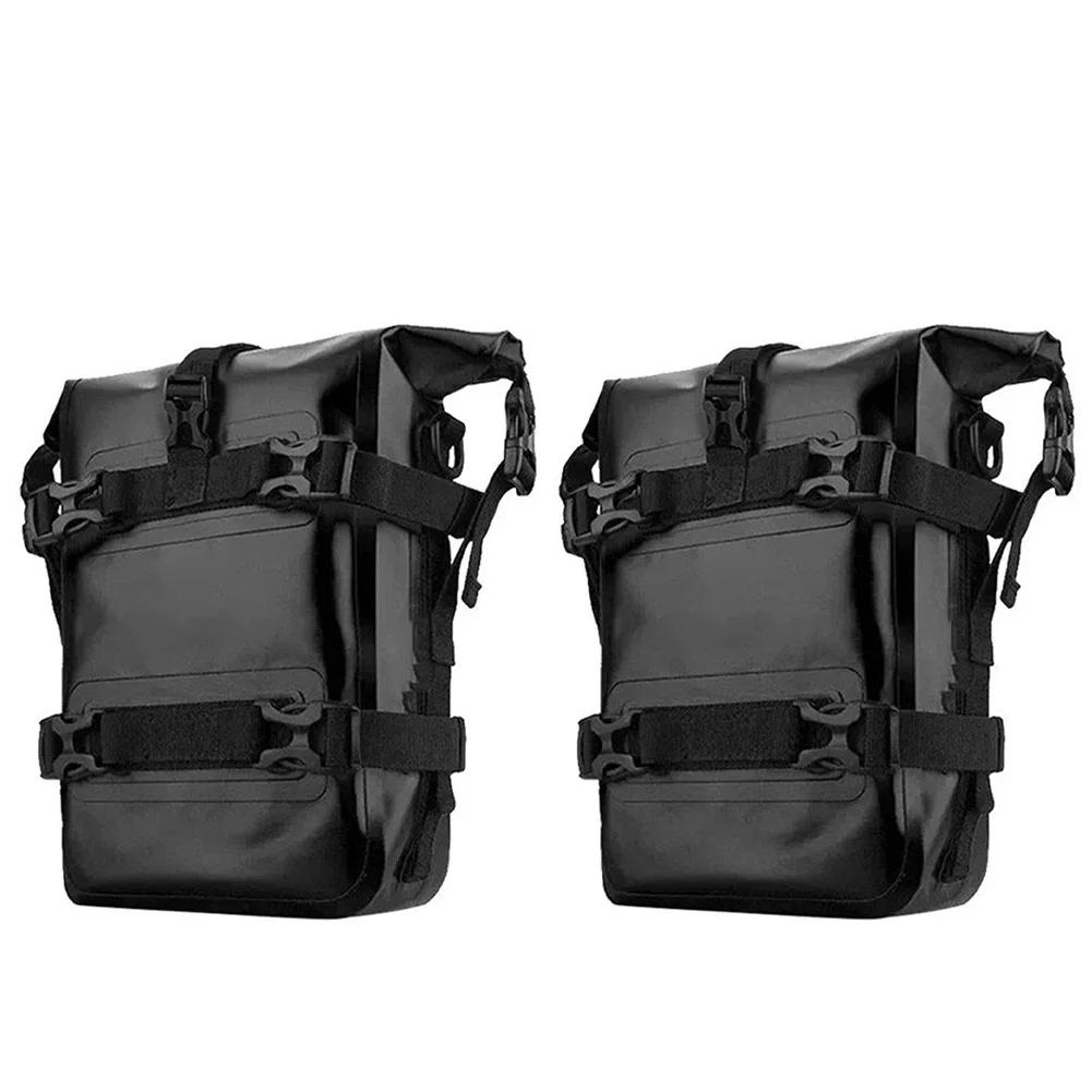 1/2PC Motorcycle Bumper Bag For BMW R1200GS R1250GS ADV For HONDA NC750X CB500X Waterproof Crash Bars Bag Bumper Repair Tool Bag