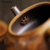 Yixing dark-red enameled pottery teapot High temperature firing of raw ore mud for teapot 1 piece Kung Fu tea set teapot