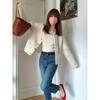 Women's Knitted Cardigan Sweater Spring and Autumn Casual Jacket Top