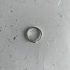 Used Made in Mexico Silver Knot Ring No. 11 Women's Ring Elegant