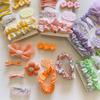 9Pcs Children's Plush Hair Clip Colorful Cute Cartoon Hairpins Little Girls Side Barrettes Baby Headwear Kids Hair Accessories
