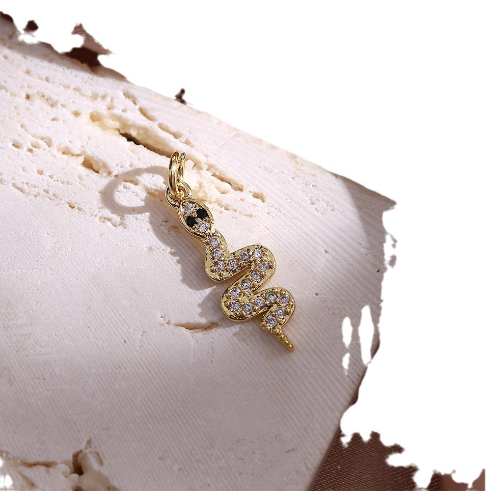 İlkbahar Ve Yaz Elektrokaplama Alaşım Küpeler Kendin Yap Yılan Kulak Tokası Küpeler, Haoshi Elmas Küpe Aksesuarları İle İşlenmiş