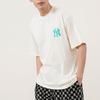 New MLB Drop Shoulder Sleeve T-Shirt Unisex Cream 3ATSE1223-50CRS