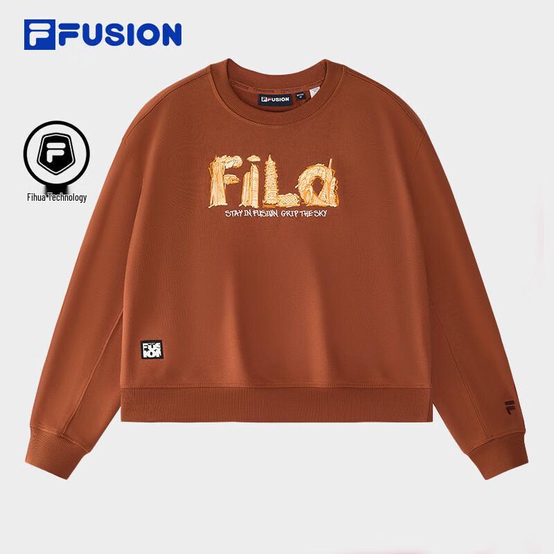 FILA FUSION Women s Pullover Knit Sweatshirt S