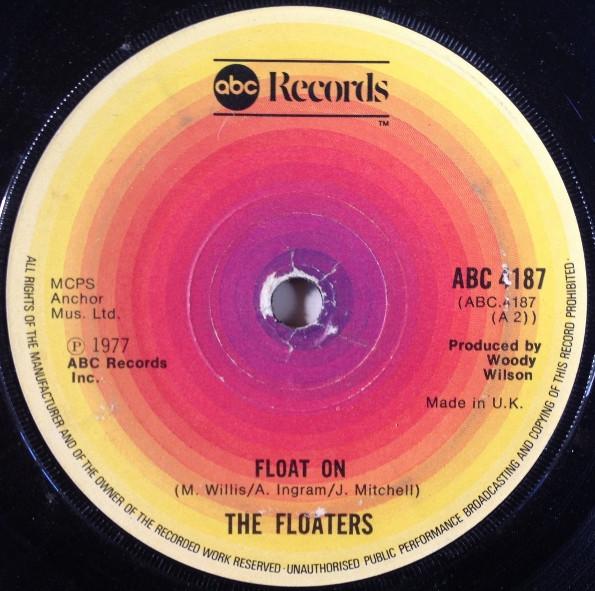 

7inch Record FLOATERS - Float On ABC4187 ABC Records 1977 UK Soul/Funk Used