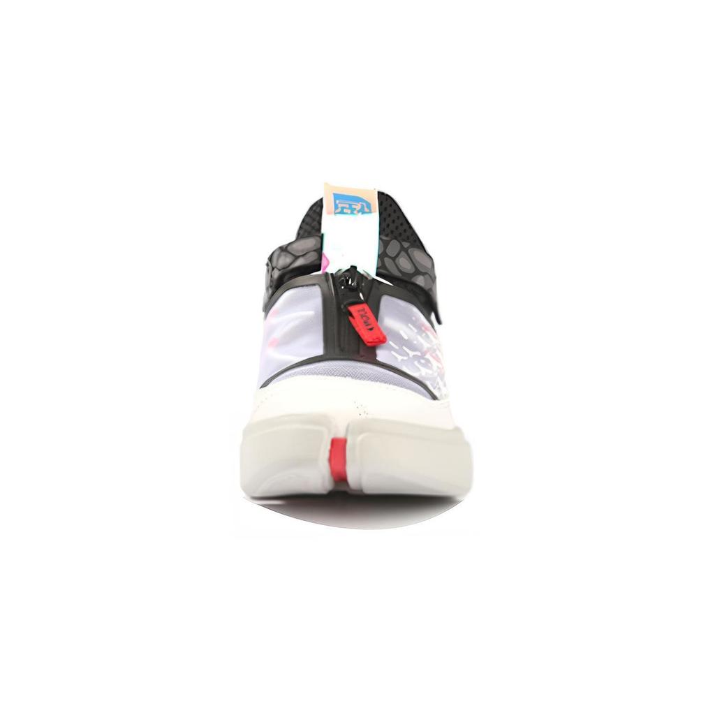 Li Ning Kids Wudao Trendy Comfortable Sports Breathable Lightweight Casual Shoes Kids Casual Shoes White Black YKCQ146-1