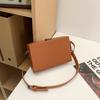 Solid Minimalism Sling Bag Unisex Streetwear Persality Box Bags for Men Suitcase Shape Crossbody Bag Shoulder Messenger Bags