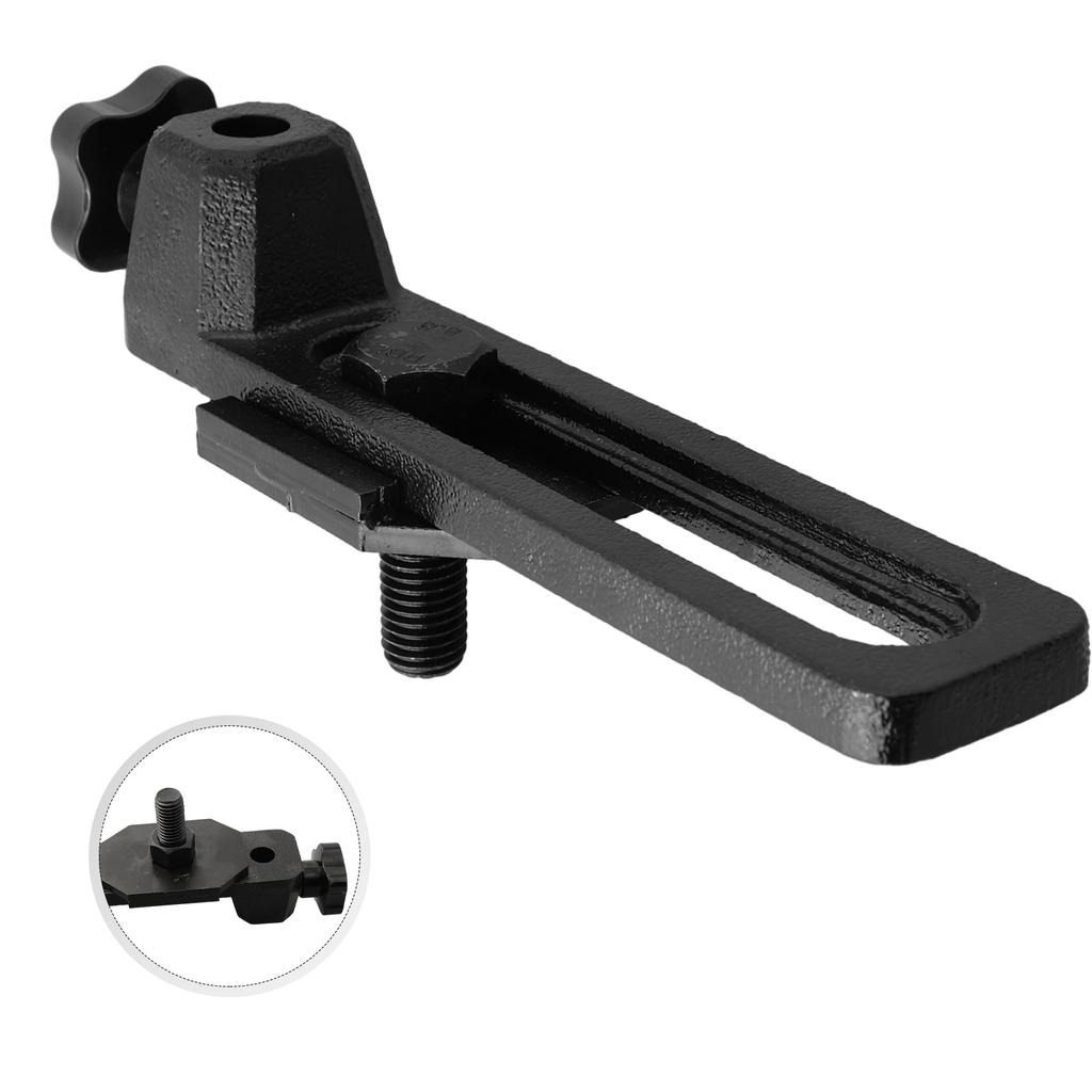 Cast Iron Base 1530g DIY Woodworking Base Length 230mm Optional Hole Diameter Suitable For 16mm Tool DIY Projects