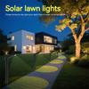 2 Pack Solar Pathway Lights Outdoor Waterproof Solar Garden Lights Solar Powered Landscape Pathway Lights for Garden Path