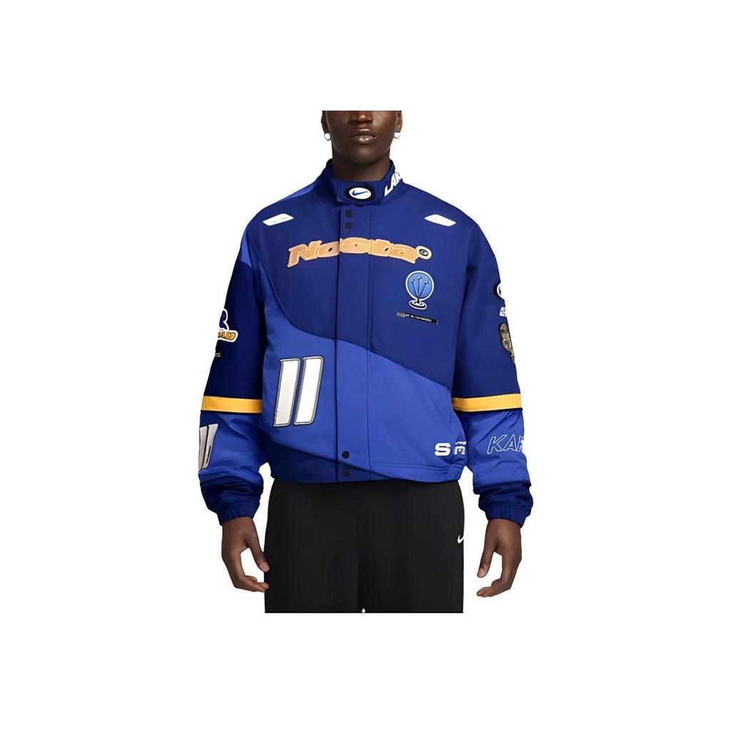 Nike x NOCTA LArt Racing Jacket Deep Royal Blue/Racer Blue/Phantom Men Outerwear FD2194-455
