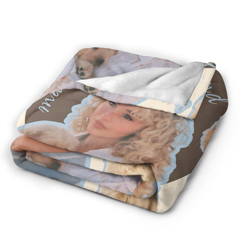 Sabrina Carpenter Blankets Super Soft Fashion Plush Throw Blanket For Couch Sofa Bed Decorative Flannel Bedspread Bed Cover
