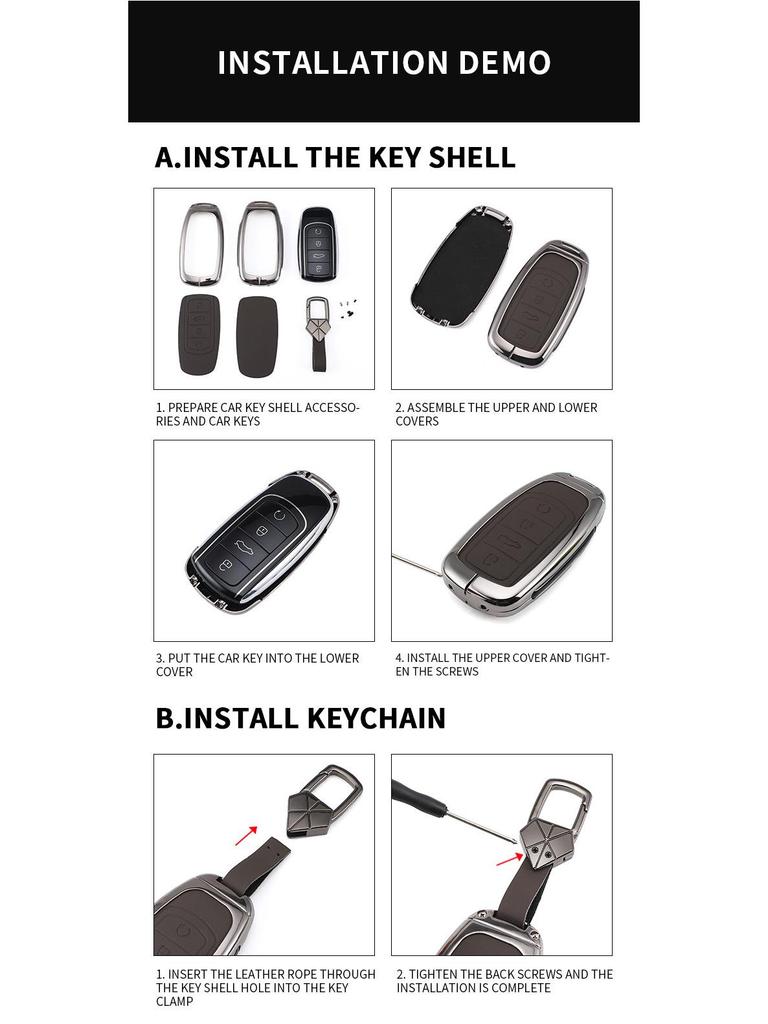 Toyota Schlüsselabdeckung für Camry, Corolla, Levin, Avalon, RAV4, Wildlander, Cupra und Prado