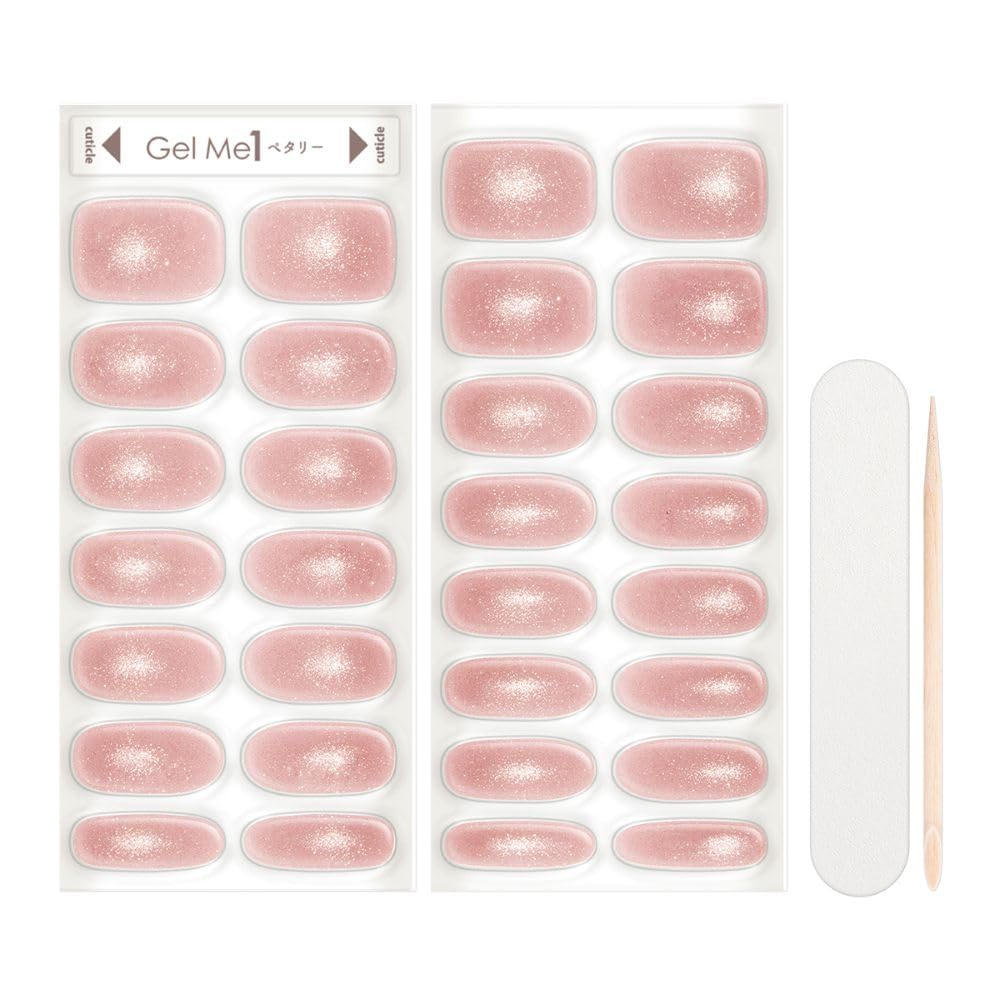 Gel me Petalee Spring 2025 Classic Color 14 Royal Pink Gel me 1 Gel Nails Nail Stickers Self-Nail