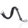 Adult Leather Flirting and Domination Whip - Cowhide and Horsewhip Restraint Toy