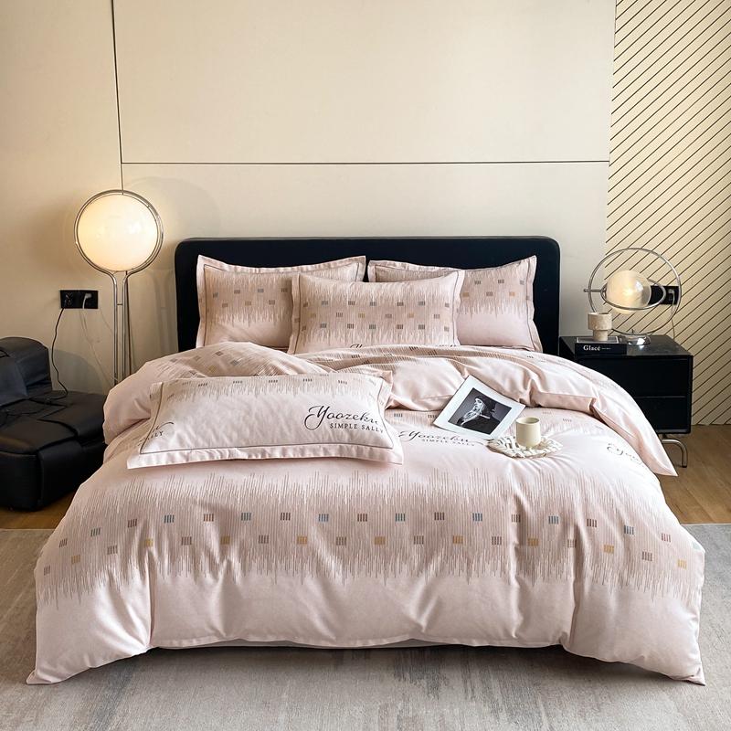 3pc Print Cotton Quilt Cover Set,Skin Soft No Fading,Single/Queen Size Multi-Size,All Seasons Men And Women Bedding Set,No Core