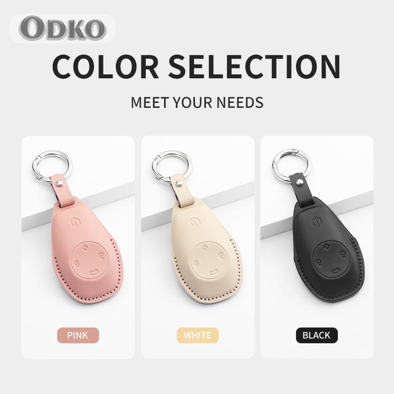 PU Leather Car Remote Key Case Cover Shell For Leapmotor t03 s01 c11 for  Leapmotor C01 T03 S01 C11 Leap Motor Keyless Fob