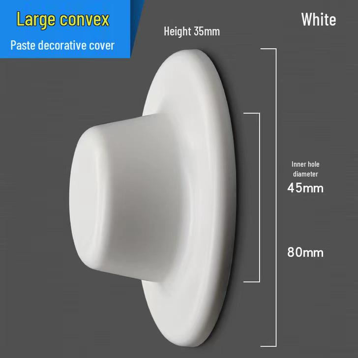 Decorative Cover for Shower Faucet and Kitchen Wall Pipe Holes