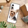 Yorkshire Terriër Hond Puppy Telefoonhoesje Voor OPPO Reno 14 12 11 13 F 10 Pro 8T 8 Lite OPPO Find X9 X8 X6 X5 Pro Achterkant
